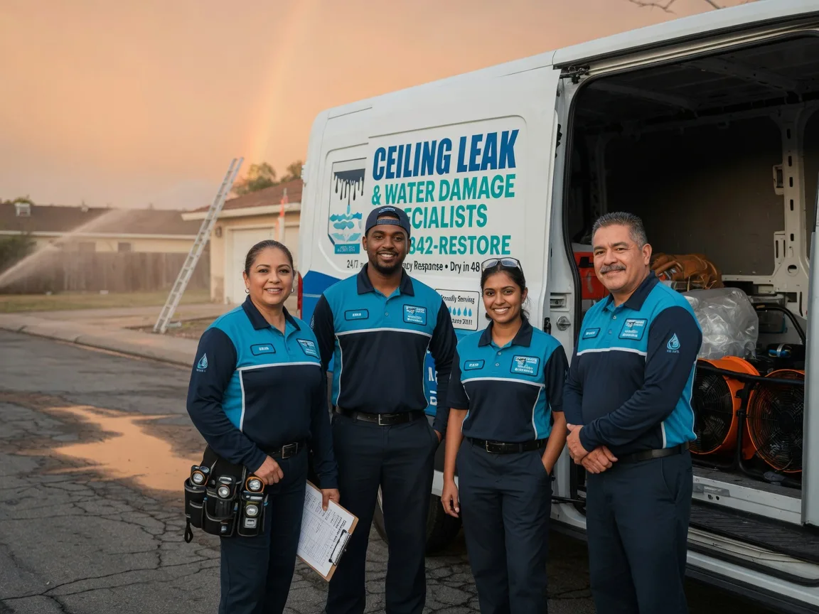Ceiling Leak Cleanup company in Outlook, WA